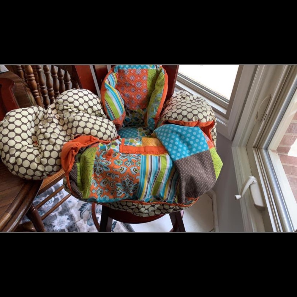 High chair cover